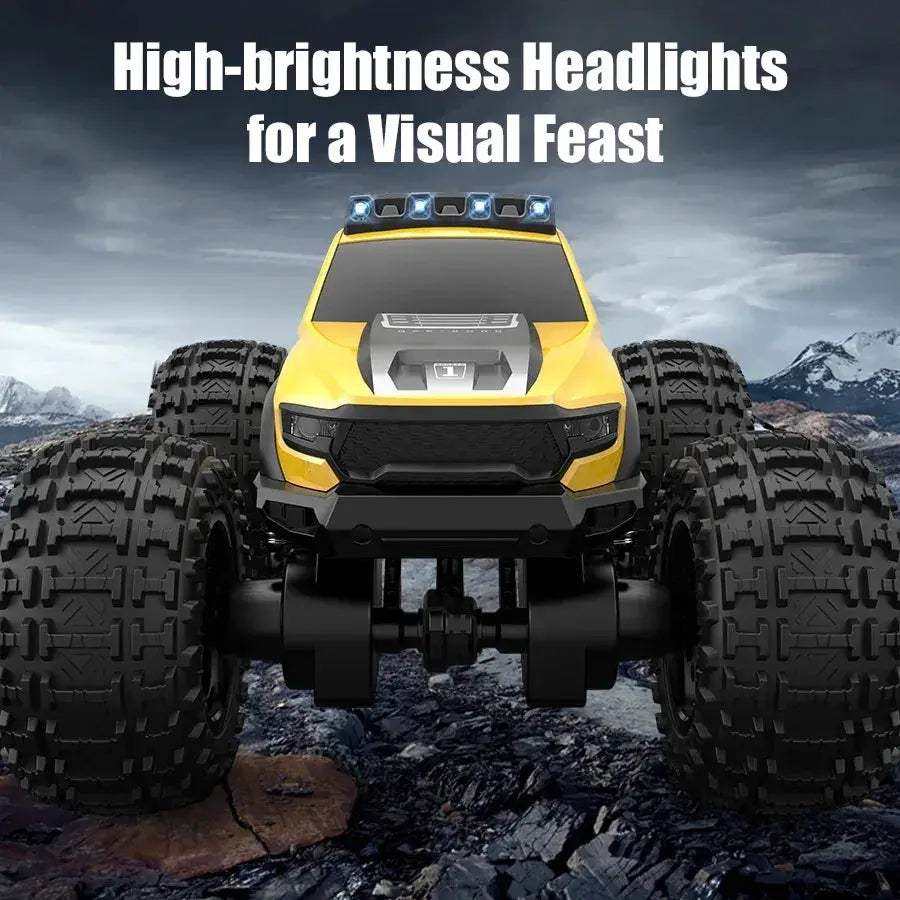 Amphibious RC Car 4WD Off Road Monster with LED Light - ToylandEU