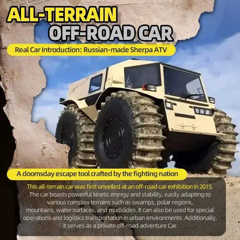  Amphibious RC Car 4x4 All Terrain Remote Control -  ToylandEU™