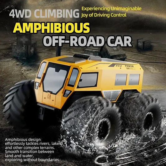  Amphibious RC Car Remote Control 4WD All Terrain Durable -  ToylandEU™