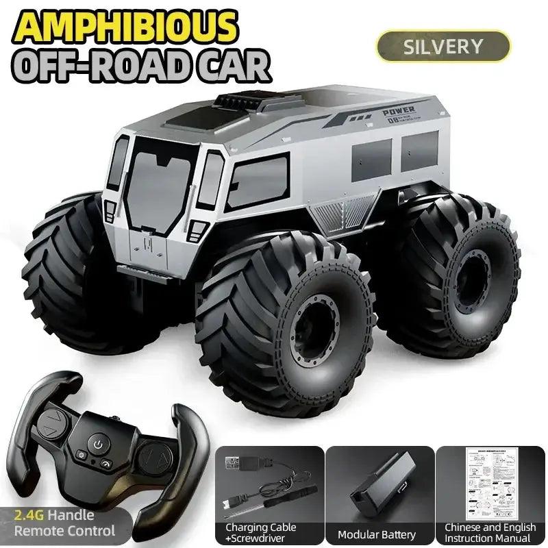  Amphibious RC Car Remote Control 4WD All Terrain Durable -  ToylandEU™