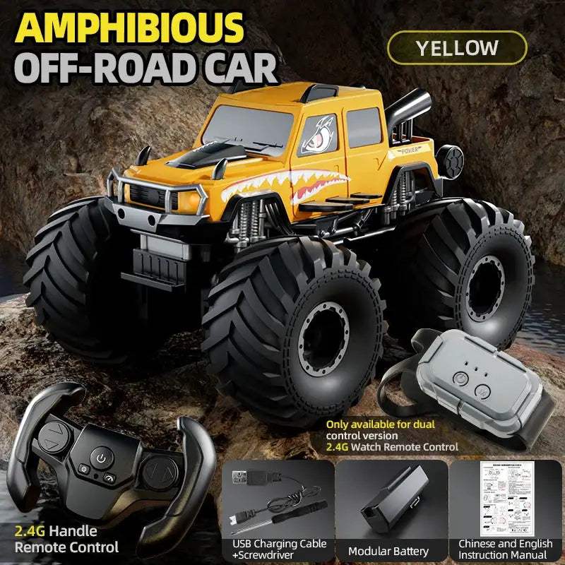  Amphibious RC Car Remote Control All Terrain Waterproof -  ToylandEU™