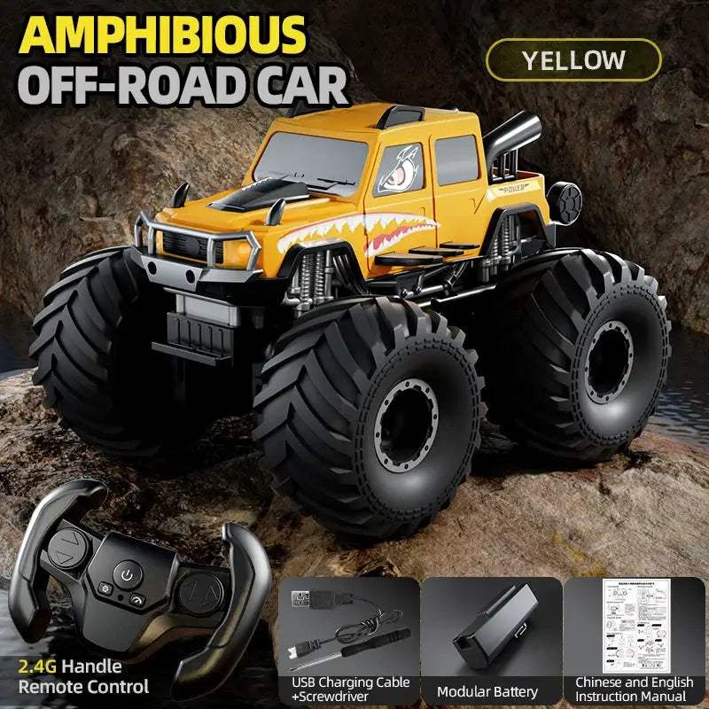  Amphibious RC Car Remote Control All Terrain Waterproof -  ToylandEU™