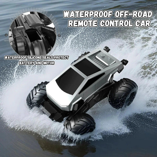  Amphibious RC Car Waterproof 4WD Off Road Monster Truck -  ToylandEU™