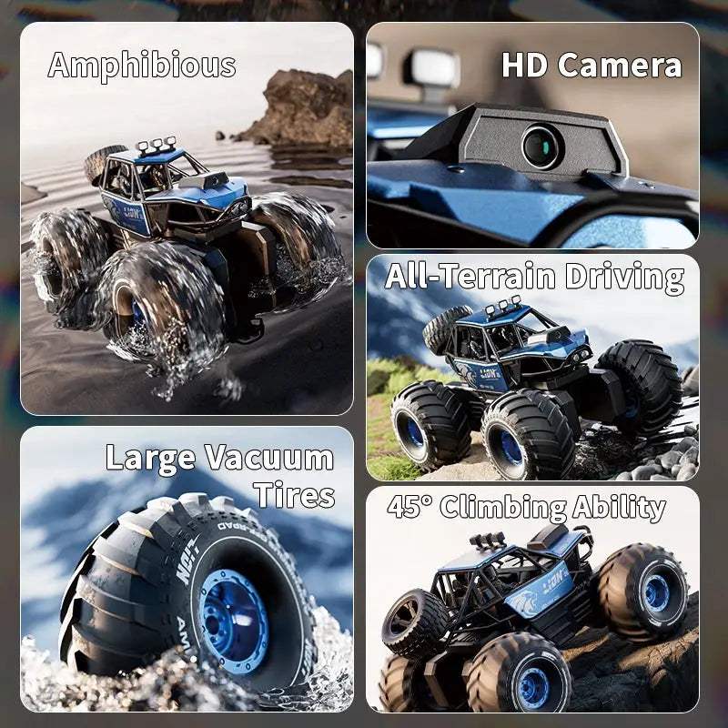  Amphibious RC Crawler With HD Camera IPX7 Waterproof -  ToylandEU™