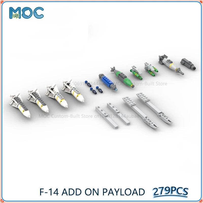 An Additional Add On Payload for F 14D Super Tomcat 279PCS - ToylandEU