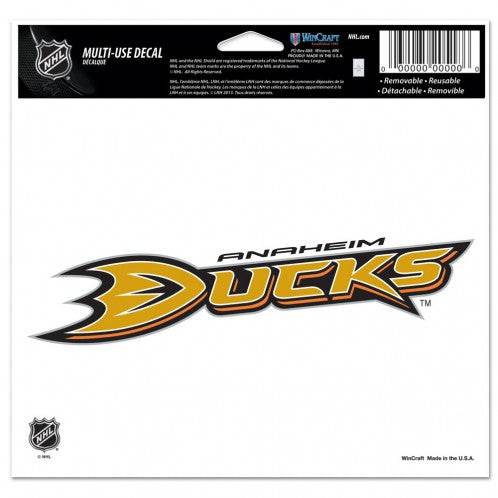 Anaheim Ducks 5x6 Ultra Color Decal Officially Licensed - ToylandEU