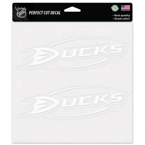 Anaheim Ducks 8x8 Die Cut White Decal Special Order - ToylandEU