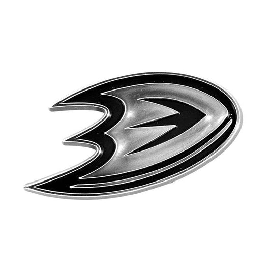 Anaheim Ducks Auto Emblem Silver Chrome Special Order - ToylandEU
