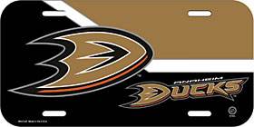 Anaheim Ducks Licensed 6x12 Plastic License Plate USA - ToylandEU