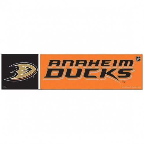 Anaheim Ducks Officially Licensed Decal 3x12 Bumper Strip - ToylandEU