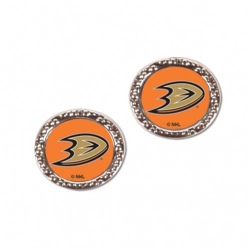 Anaheim Ducks Post Style Earrings Officially Licensed NHL - ToylandEU
