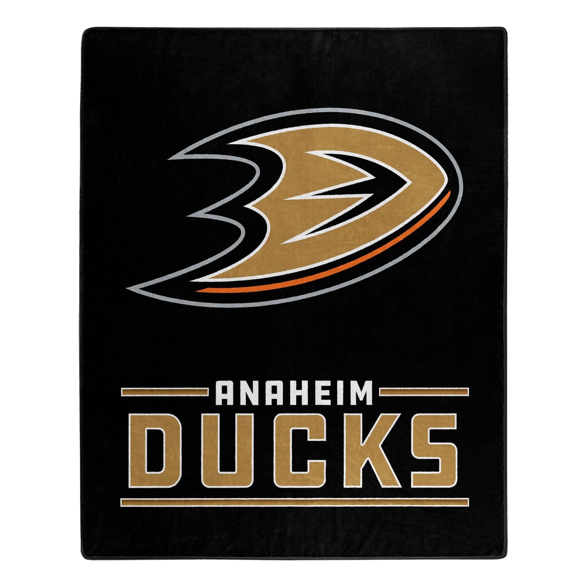 Anaheim Ducks Raschel Blanket 50x60 Interference Design - ToylandEU