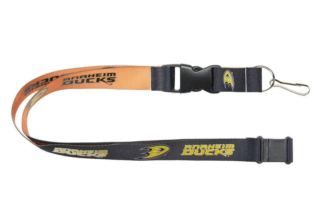 Anaheim Ducks Reversible Lanyard Breakaway Quick Release - ToylandEU