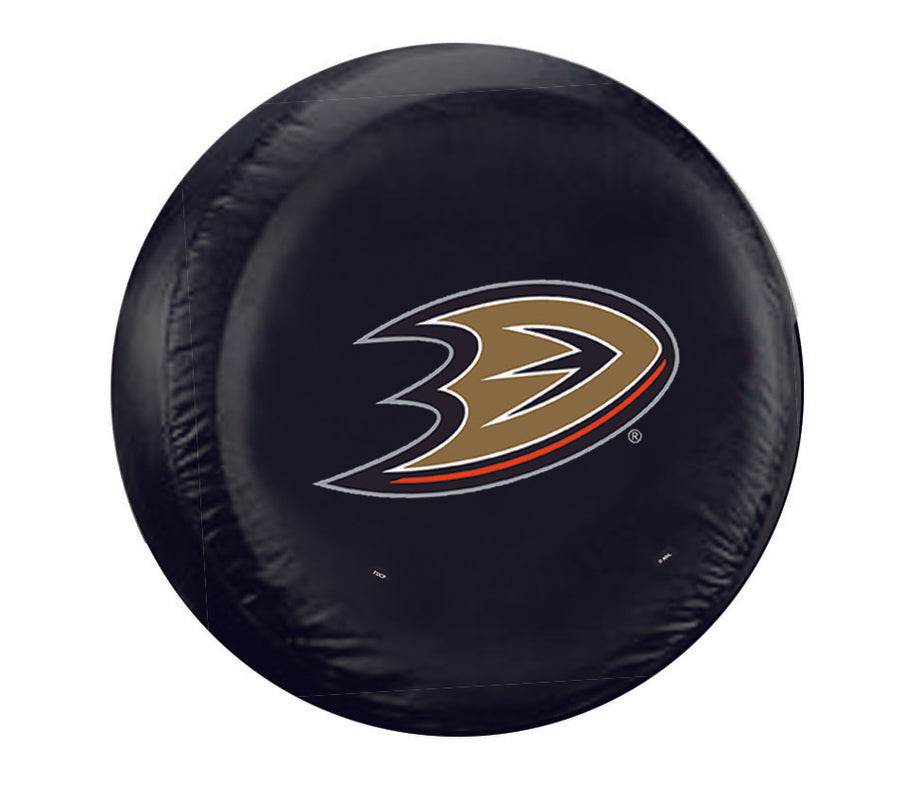 Anaheim Ducks Tire Cover Large Size Black Universal Fit - ToylandEU