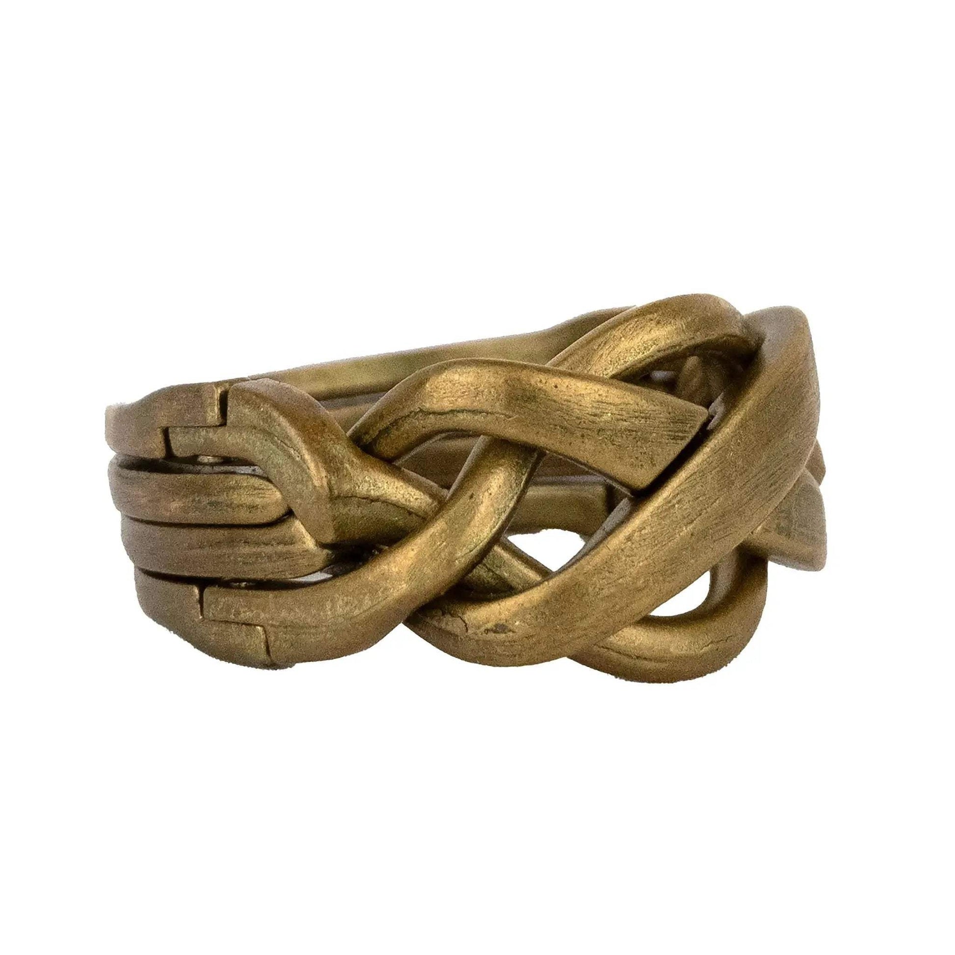 Ancient Egyptian Puzzle Set With Challenging Knot And Plumb Bob - ToylandEU