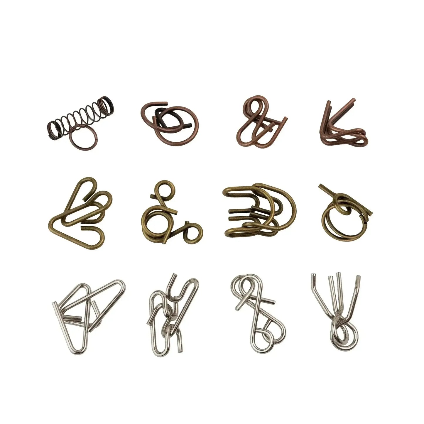Ancient Metal Puzzles 12 Pack Celebrating Metallurgy - ToylandEU