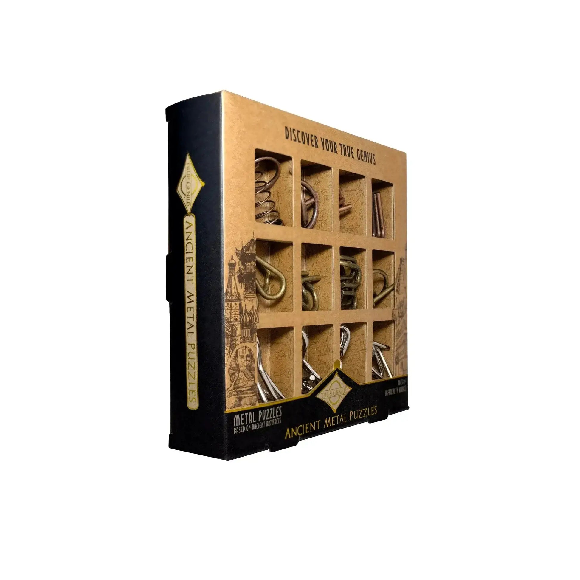 Ancient Metal Puzzles 12 Pack Celebrating Metallurgy - ToylandEU