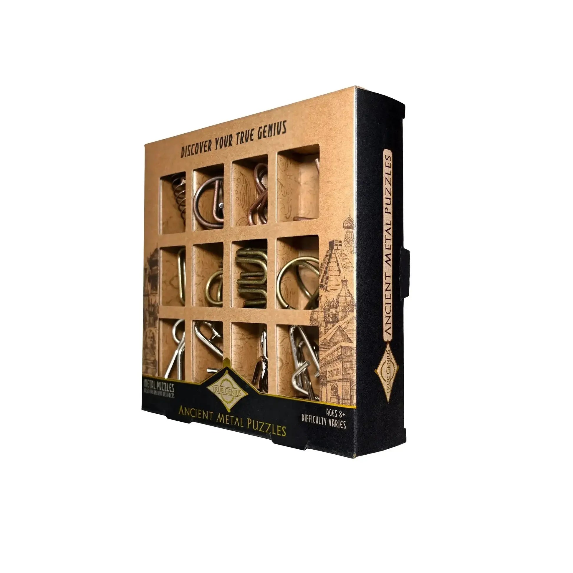 Ancient Metal Puzzles 12 Pack Celebrating Metallurgy - ToylandEU