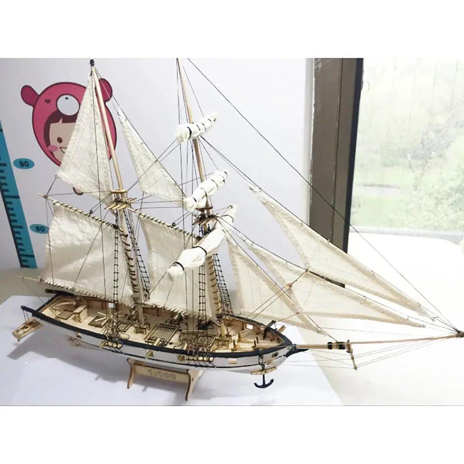  Ancient Ship Model Kit Luxurious CNC Brass Cannons -  ToylandEU™