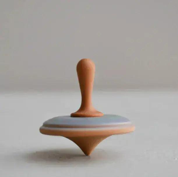  Ancient Wooden Spinning Top Toy Balanced Inertia -  ToylandEU™