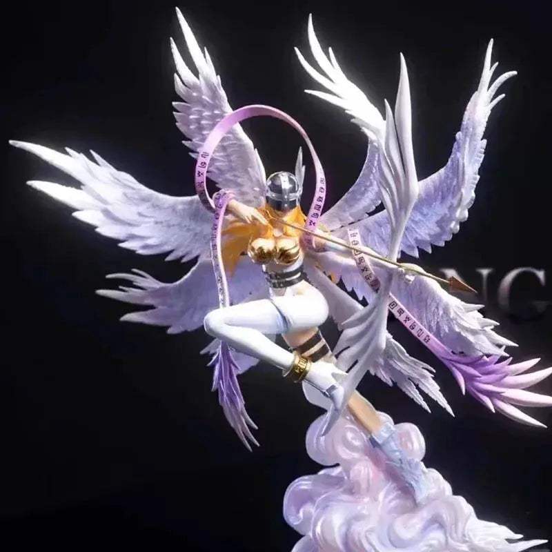 Digimon Angewomon Action Figure Collectible Bow Goddess - ToylandEU