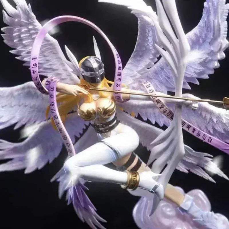 Digimon Angewomon Action Figure Collectible Bow Goddess - ToylandEU