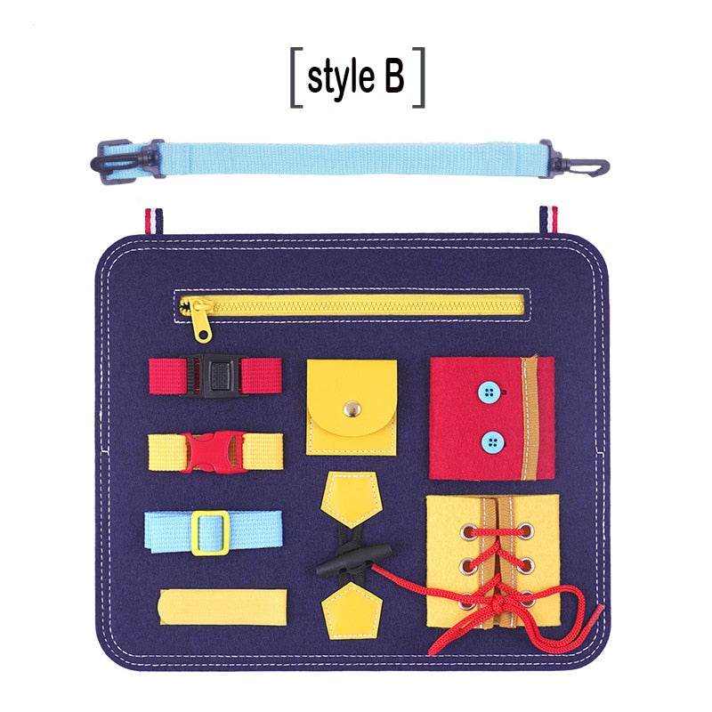 Монтесори сензорна дъска за приключения с животни за забавление в ранна възраст - ToylandEU