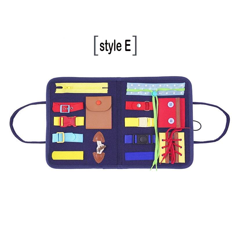 Монтесори сензорна дъска за приключения с животни за забавление в ранна възраст - ToylandEU