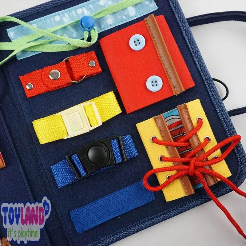 Монтесори сензорна дъска за приключения с животни за забавление в ранна възраст - ToylandEU