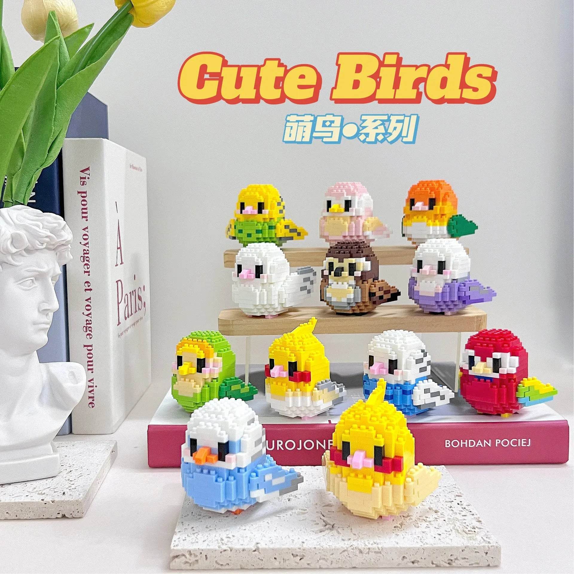 Animal Bird Building Blocks Toy for Children Girls Age 8 - ToylandEU