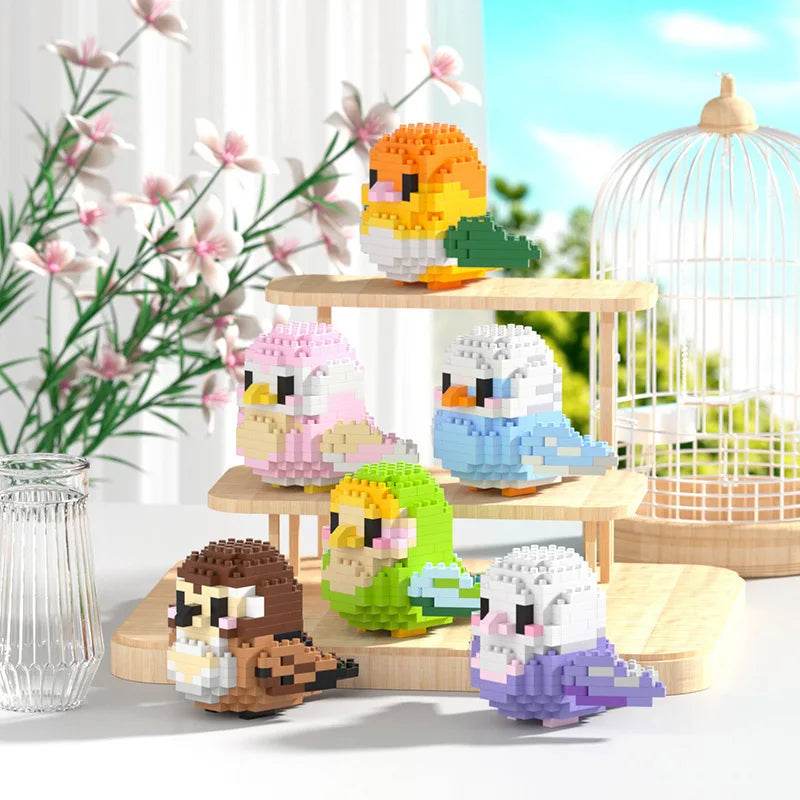 Animal Bird Building Blocks Toy for Children Girls Age 8 - ToylandEU