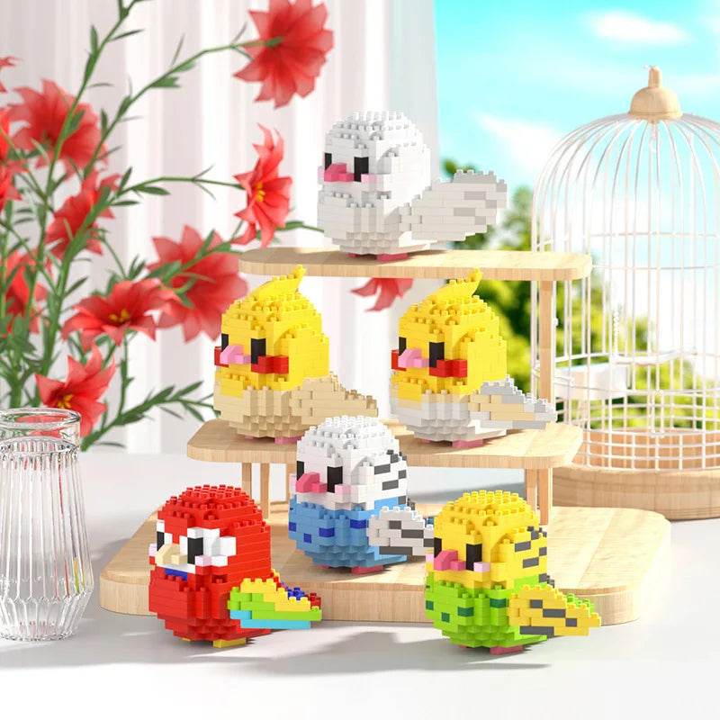 Animal Bird Building Blocks Toy for Children Girls Age 8 - ToylandEU