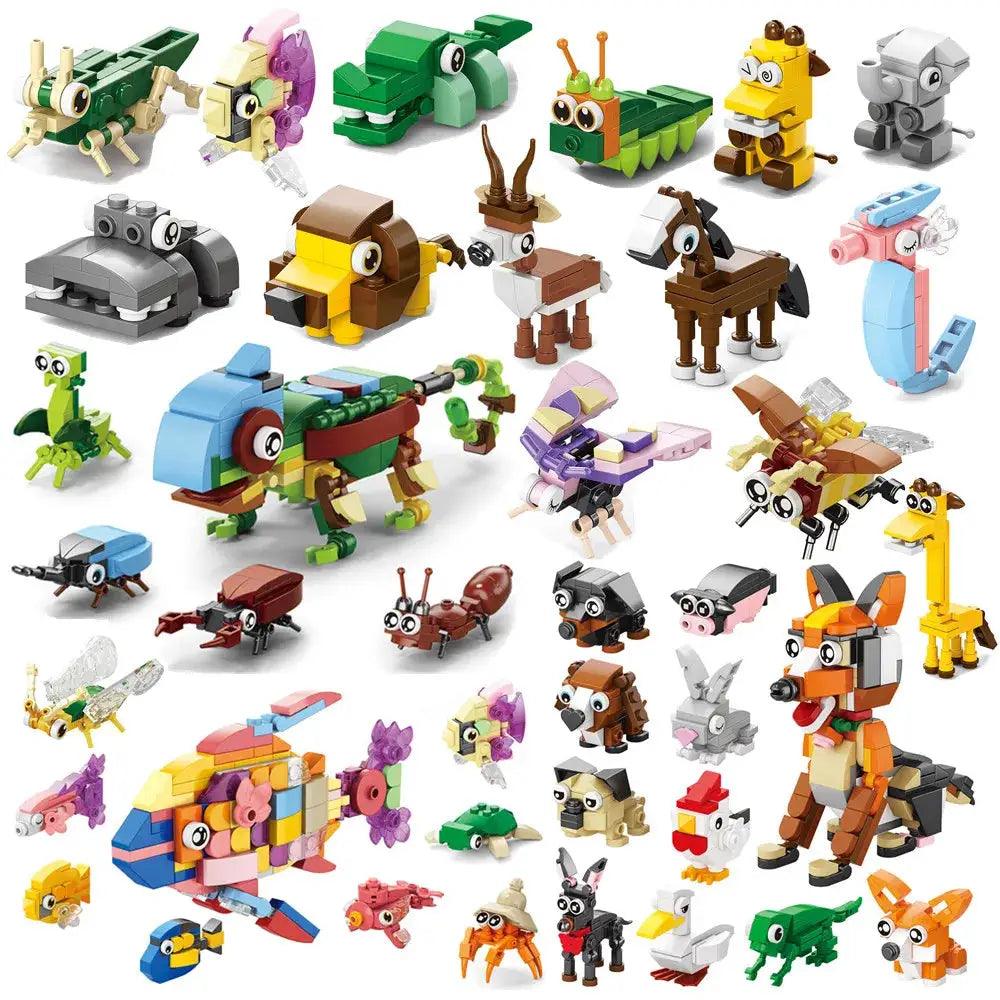  Animal Building Blocks Set Lego Compatible Educational -  ToylandEU™
