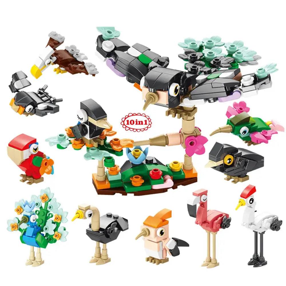  Animal Building Blocks Set Lego Compatible Educational -  ToylandEU™
