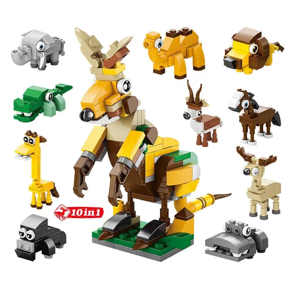  Animal Building Blocks Set Lego Compatible Educational -  ToylandEU™