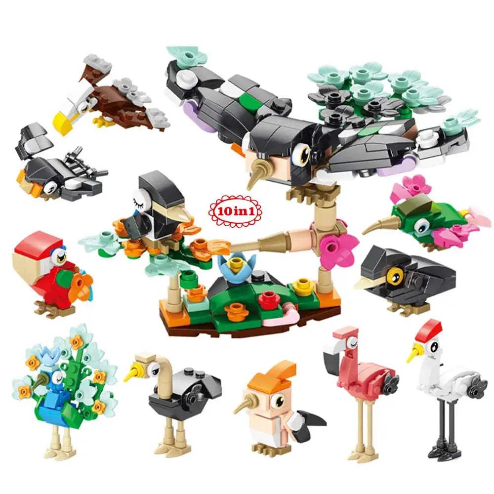  Animal Building Blocks Set Lego Compatible Educational -  ToylandEU™