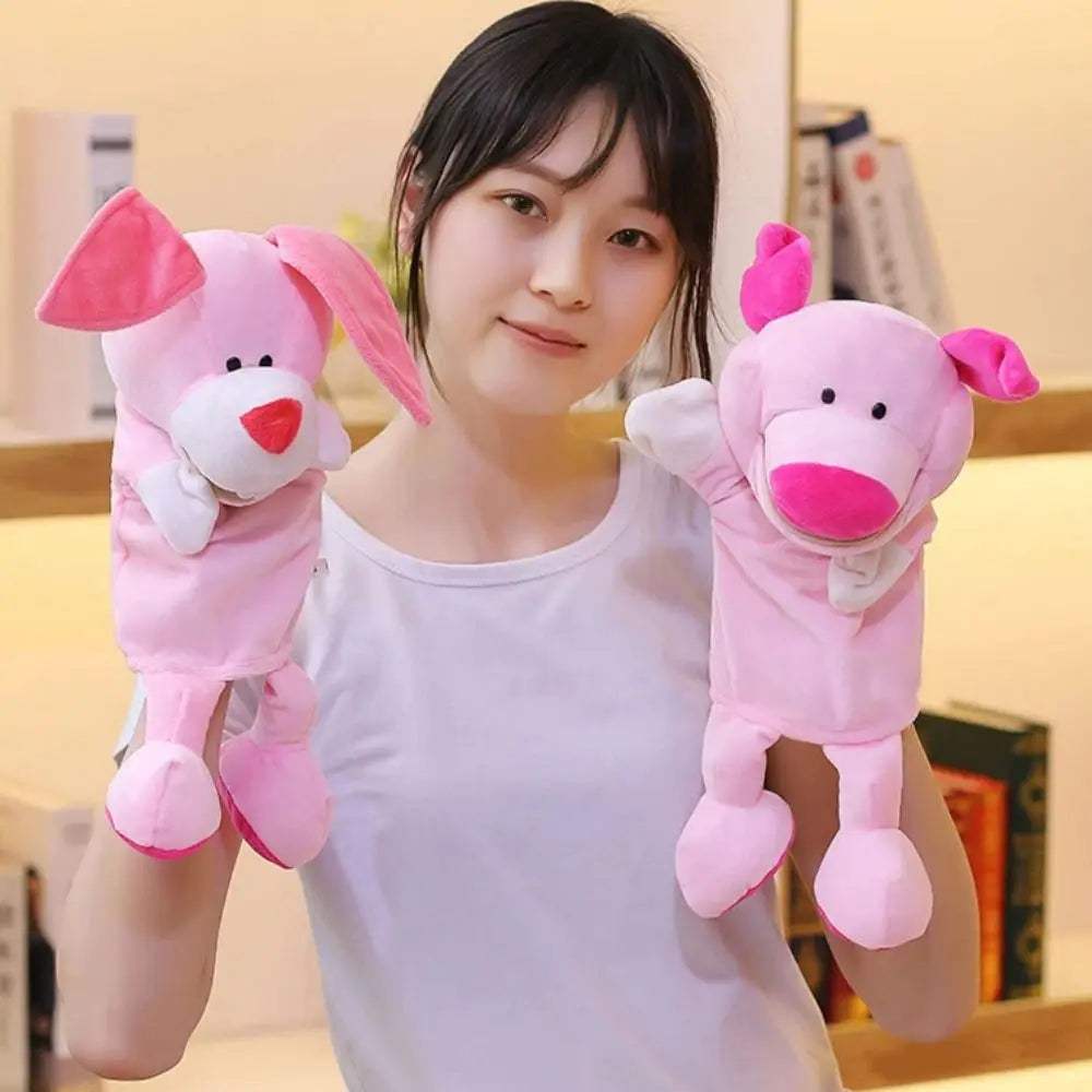 Animal Hand Puppets | Soft Plush 35 cm | Toylandeu™