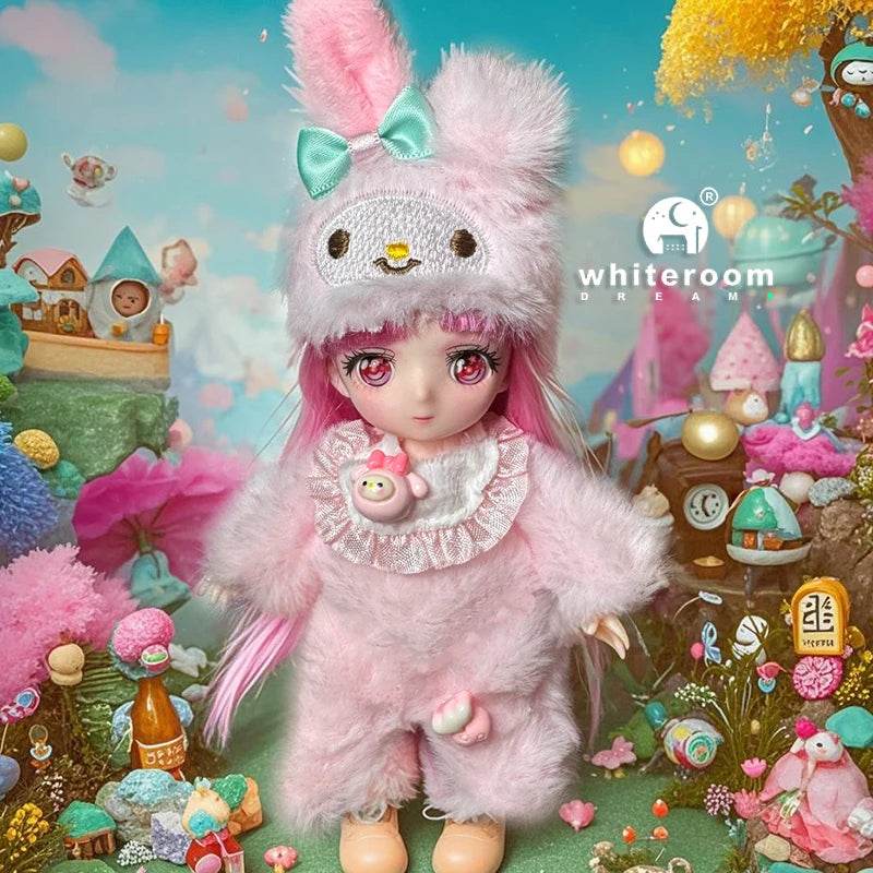 Animal Shaped Clothing BJD Doll 16CM Cute Dress Up Toy - ToylandEU