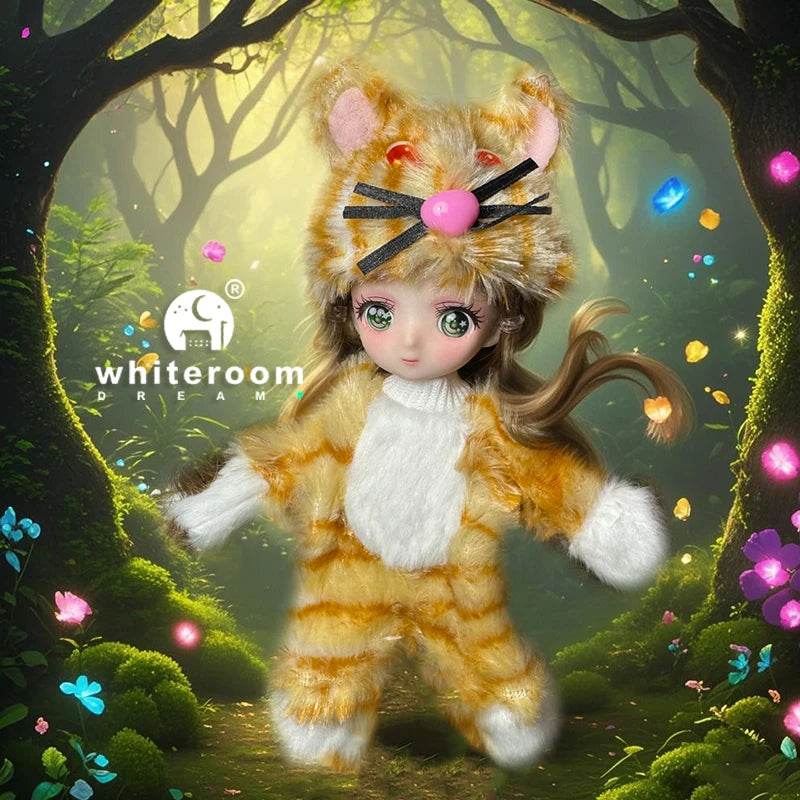 Animal Shaped Clothing BJD Doll 16CM Cute Dress Up Toy - ToylandEU