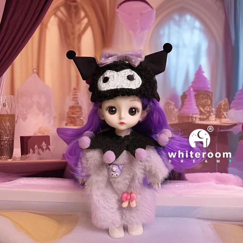 Animal Shaped Clothing BJD Doll 16CM Cute Dress Up Toy - ToylandEU