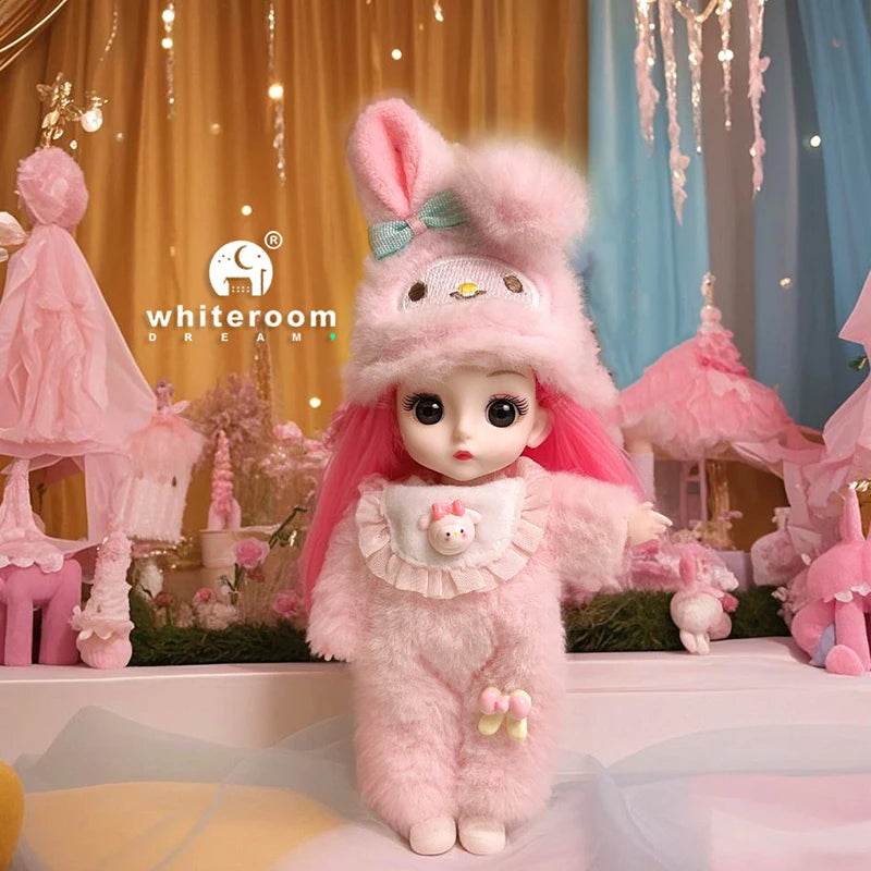 Animal Shaped Clothing BJD Doll 16CM Cute Dress Up Toy - ToylandEU