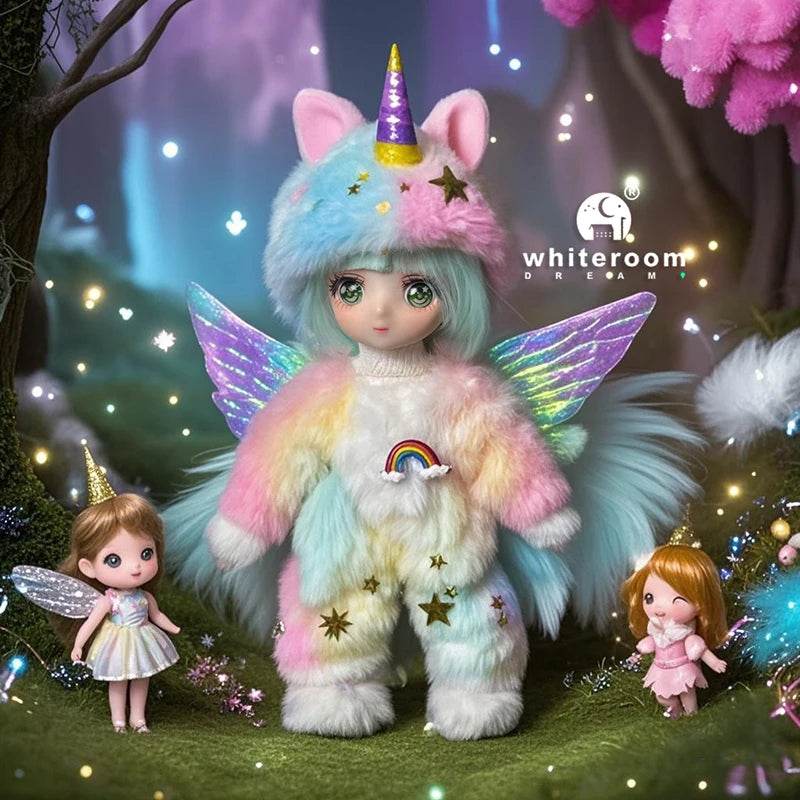 Animal Shaped Clothing BJD Doll 16CM Cute Dress Up Toy - ToylandEU