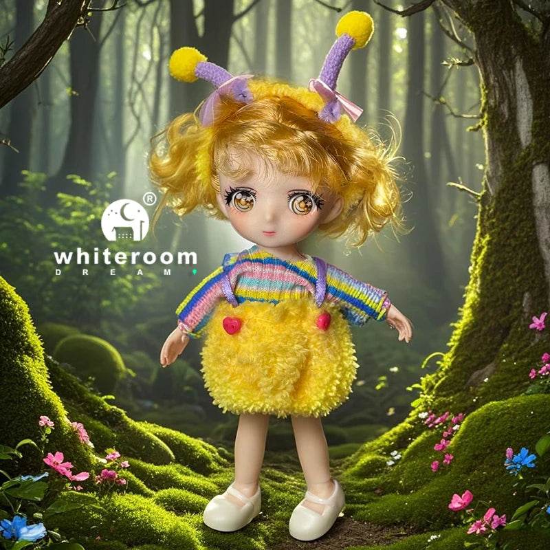 Animal Shaped Clothing BJD Doll 16CM Cute Dress Up Toy - ToylandEU