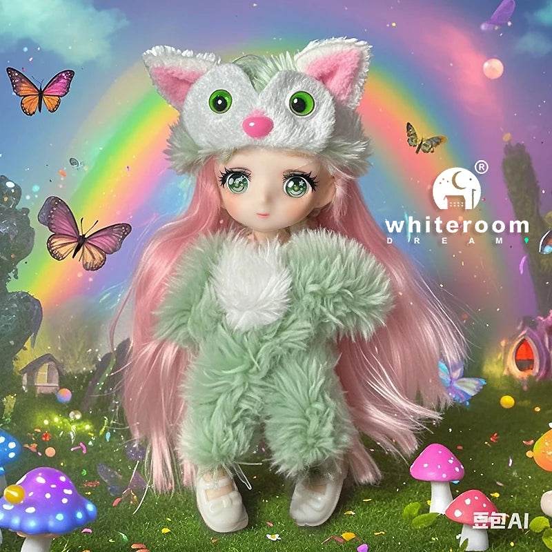 Animal Shaped Clothing BJD Doll 16CM Cute Dress Up Toy - ToylandEU
