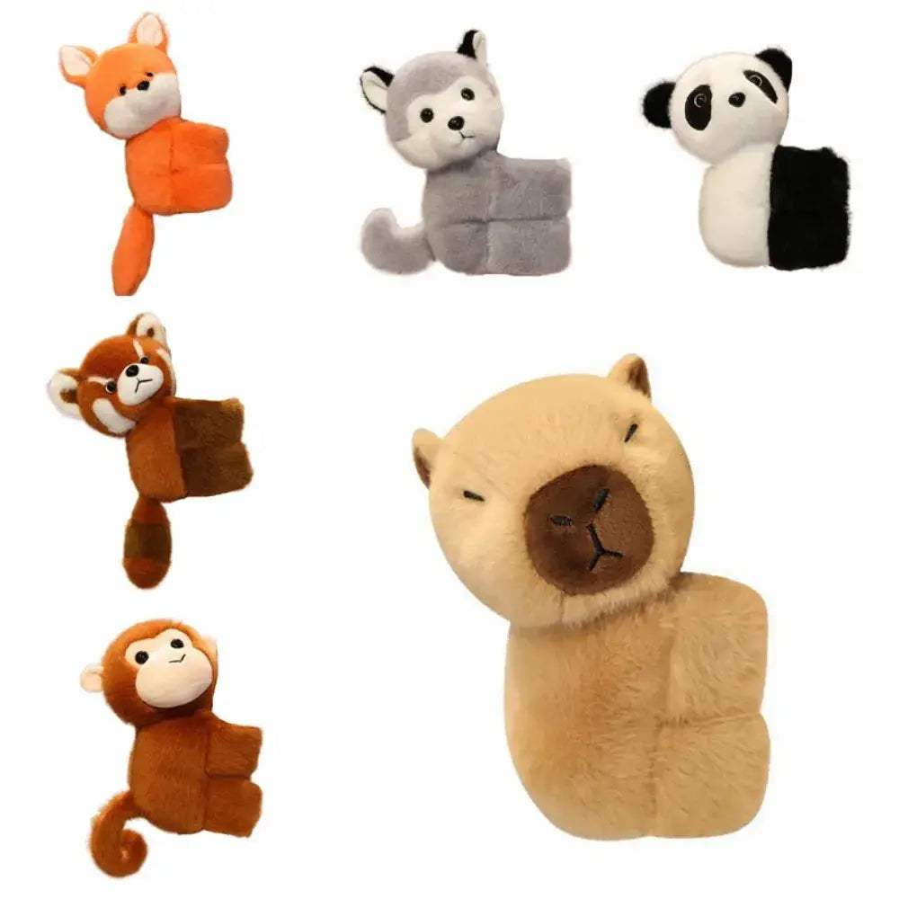 Animal Slap Bracelet Capybara Plush Soft Wrist Band For Kids - ToylandEU