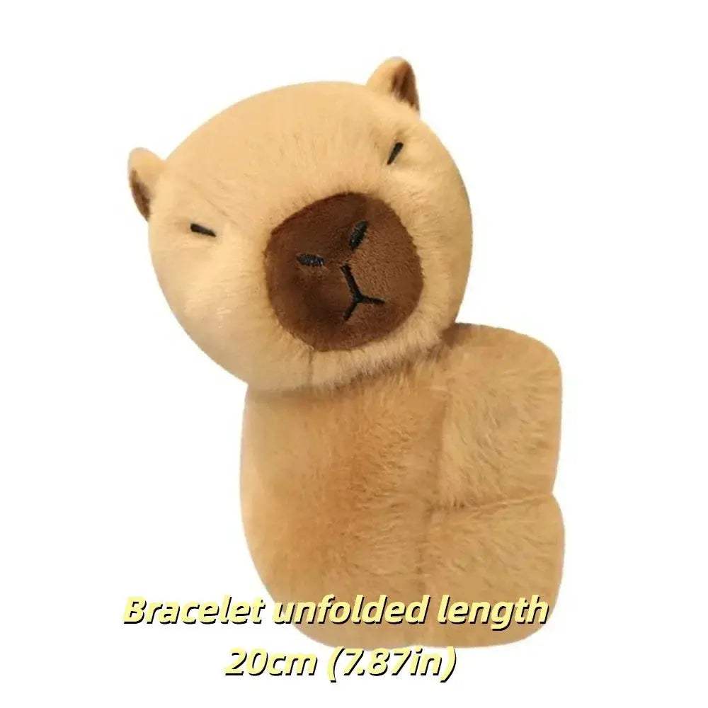 Animal Slap Bracelet Capybara Plush Soft Wrist Band For Kids - ToylandEU