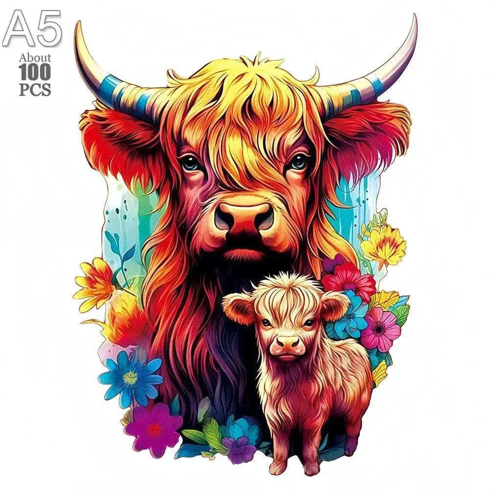 Animal Wooden Jigsaw Puzzles For Adults And Kids To Enjoy - ToylandEU