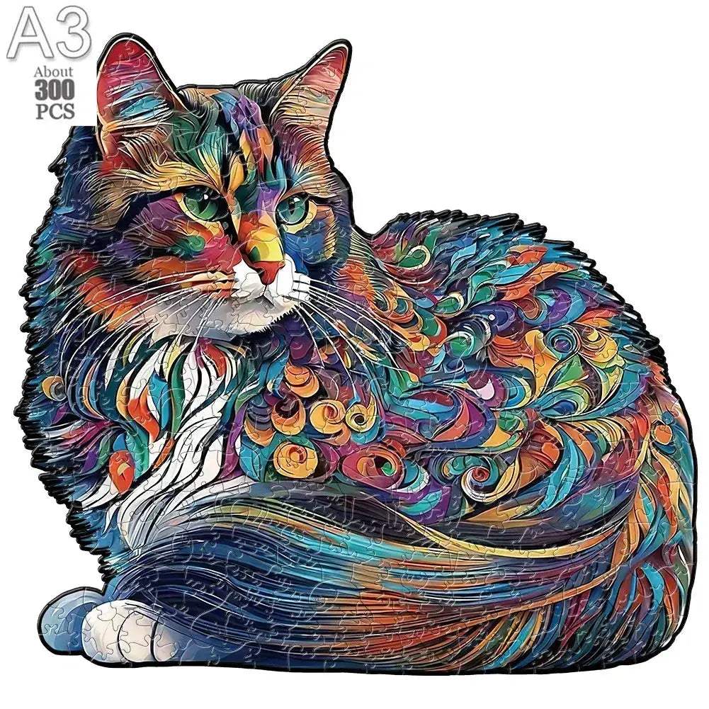Animal Wooden Jigsaw Puzzles For Adults And Kids To Enjoy - ToylandEU