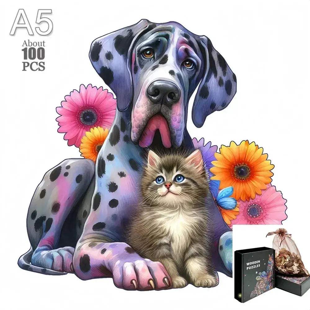 Animal Wooden Jigsaw Puzzles For Adults And Kids To Enjoy - ToylandEU