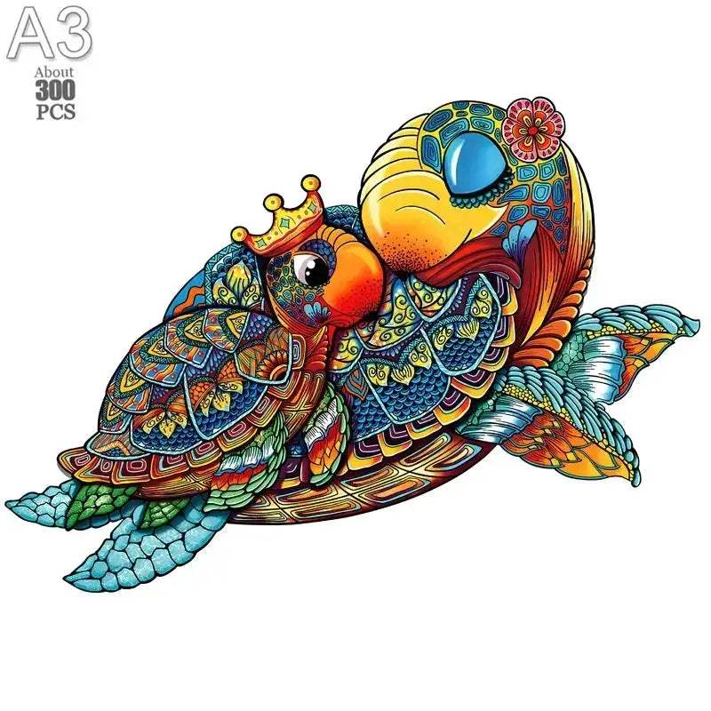 Animal Wooden Jigsaw Puzzles For Adults And Kids To Enjoy - ToylandEU